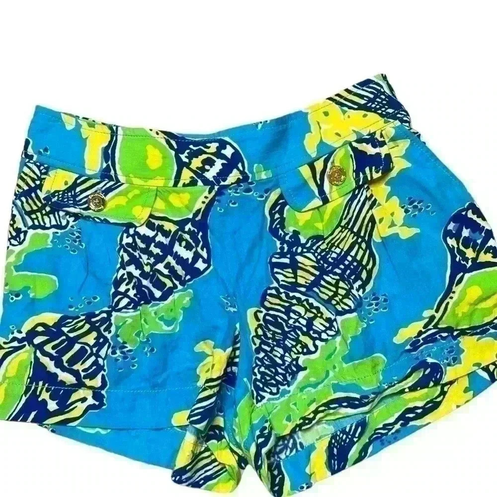 Lilly Pulitzer Melrose Sound The Horn Shorts. Size XS